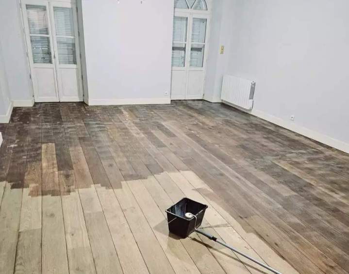 Installation de parquet Sarzeau