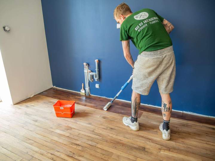 Installation de parquet Sarzeau